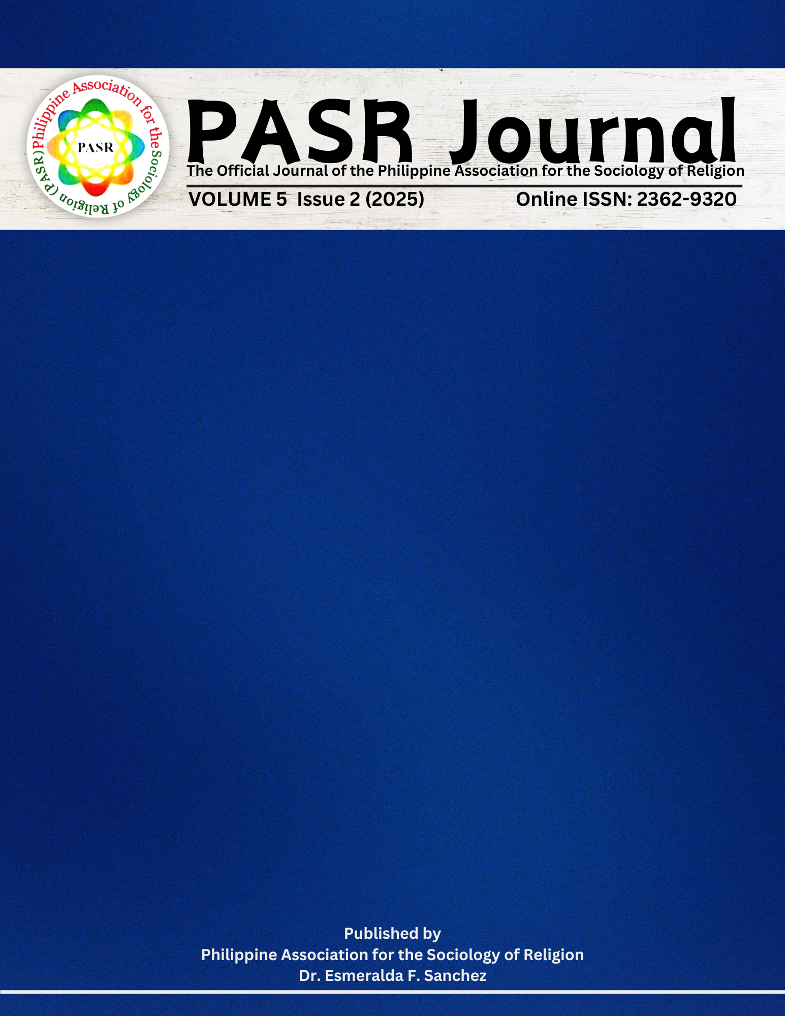 					View Vol. 5 No. 2 (2025): The PASR Journal
				